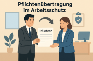 Zeicnung: Drei Köpfe untereinander: Oben älterer Herr, Mitte: mittelalte Frau, unten jüngerer Mann. Alle schauen unzufrieden aus. 